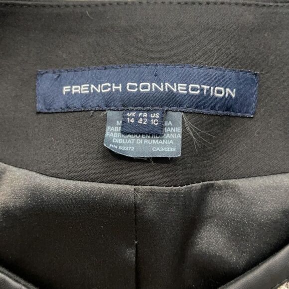 French Connection Mixed Media Jacket / Blazer - Picture 5 of 8